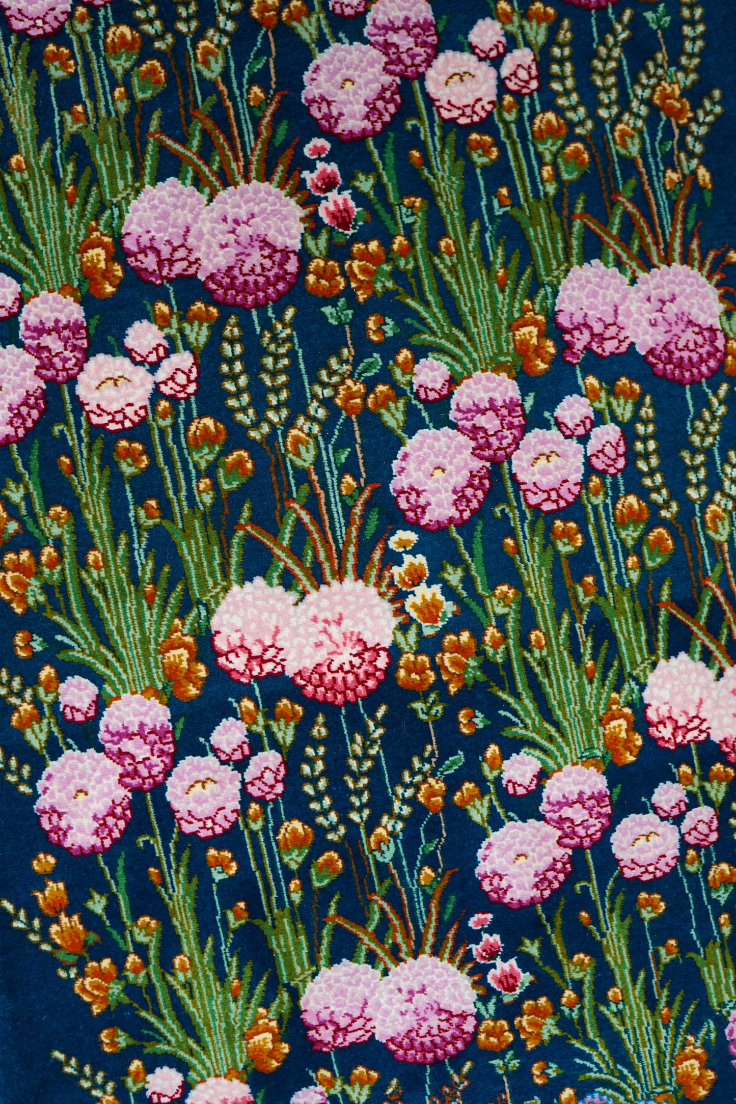  ペルシャ手織り絨毯 タブリーズ 175×103cm