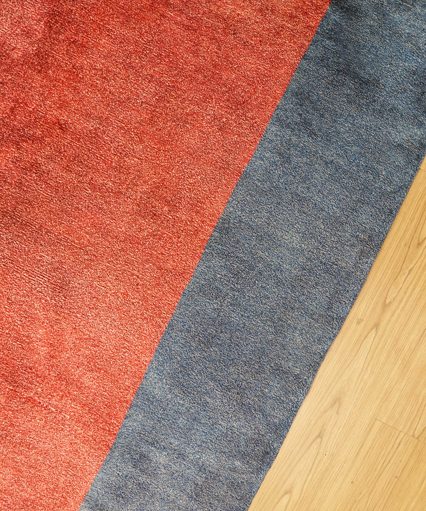 Collection パキスタン手織りギャッベ 303×223cm 高密度ノット仕上げ モダンデザイン ウールラグ