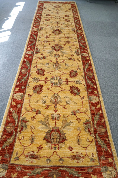 305×79cm ガズニーウール 手織り ギャッベ Decorworks