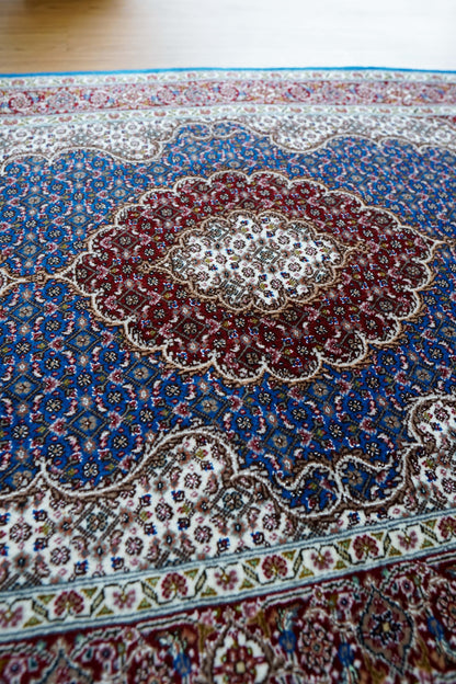  120×82cm 手織り ペルシャ絨毯 タブリーズ産　50RAJ