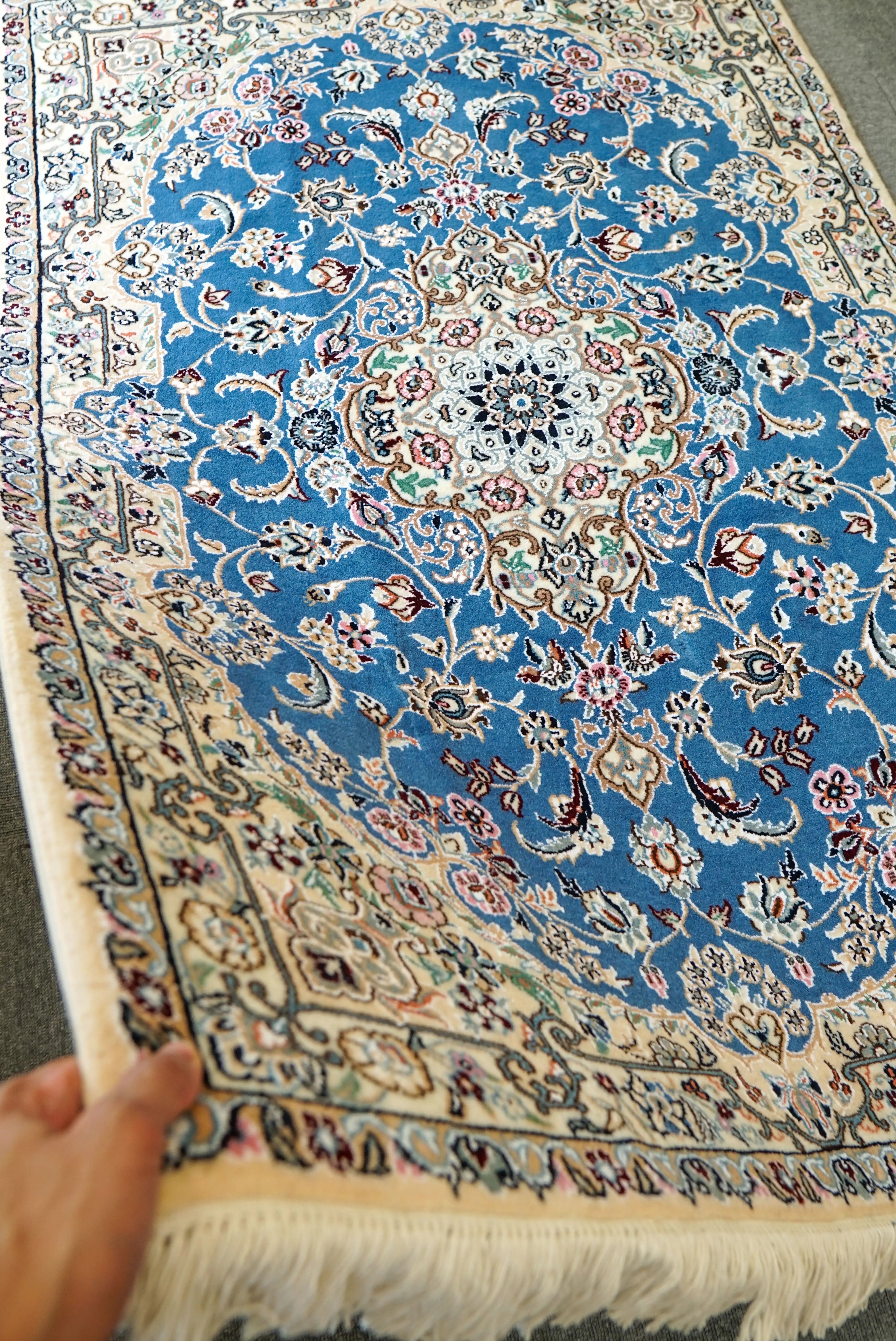 152×105cm ペルシャ手織り絨毯 - Decorworks