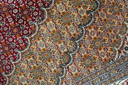 Collection ペルシャ手織り絨毯 タブリーズ産 305×205cm マヒ柄