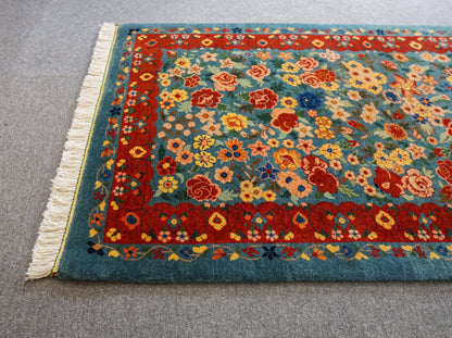106×76cm　 ペルシャ バラミン産 手織り絨毯 Decorworks