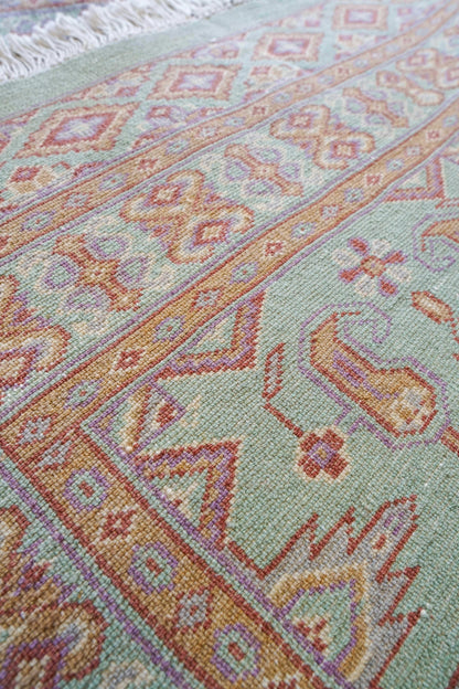 パキスタン手織り絨毯 124×77cm - Decorworks