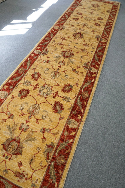 305×79cm ガズニーウール 手織り ギャッベ Decorworks