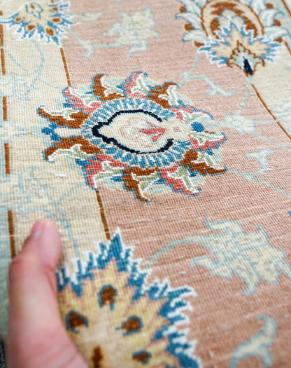 293×188cm　ペルシャ手織り絨毯 タブリーズ産 - Decorworks