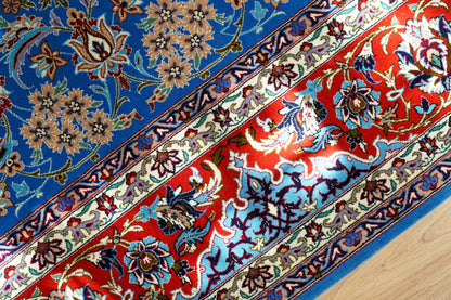  ペルシャ絨毯 イスファハン産 220×150cm  シャジュン房  4661