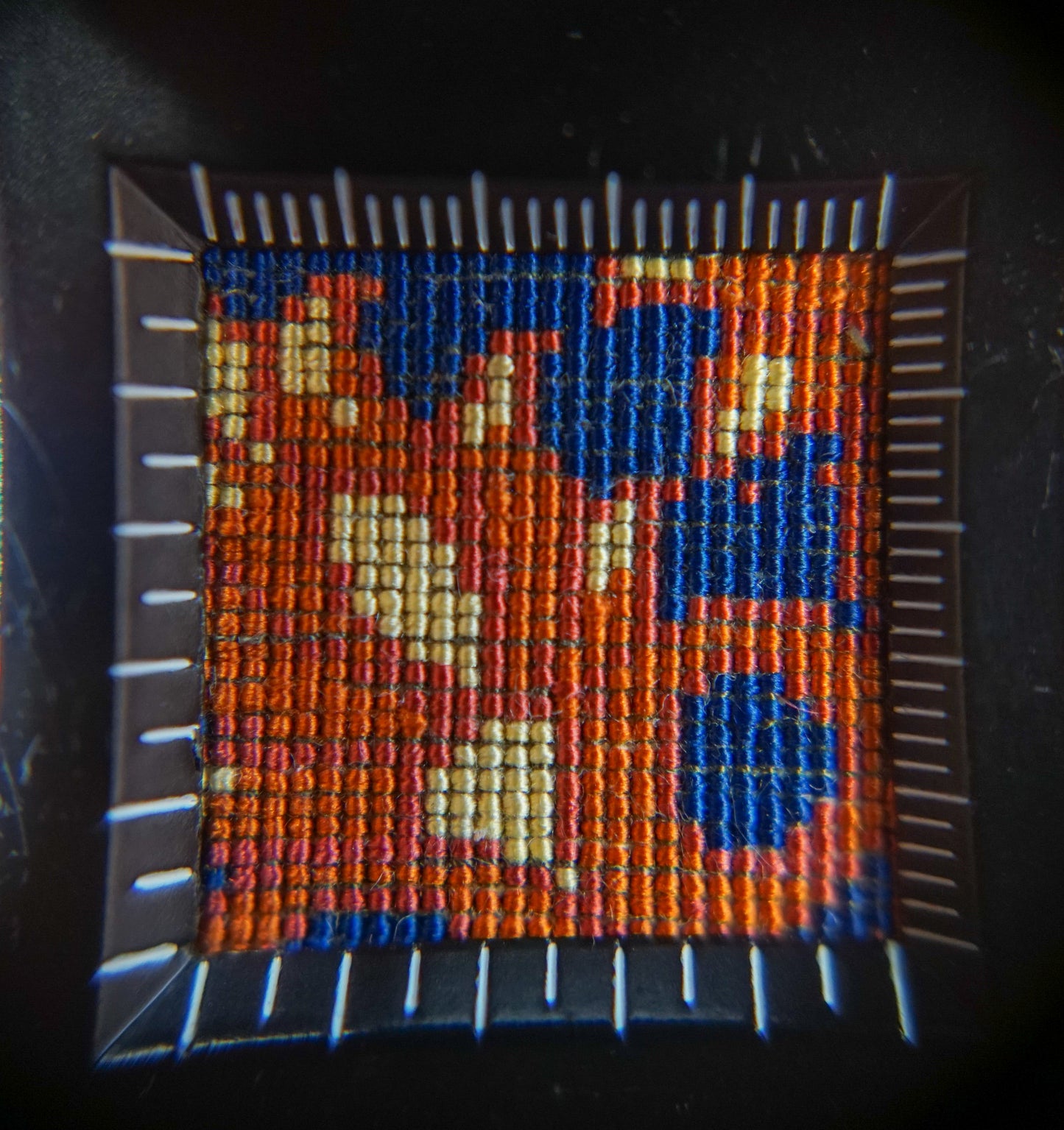 ペルシャ絨毯　クム産　カーリキ房　シルク 100%　(証明書付) 120×80cm　