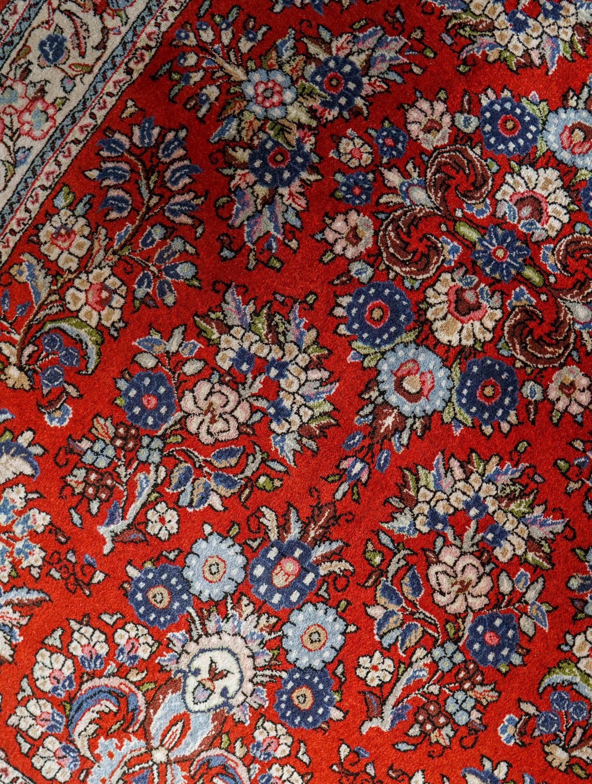  ペルシャ手織り絨毯 サルーク産 160×110cm