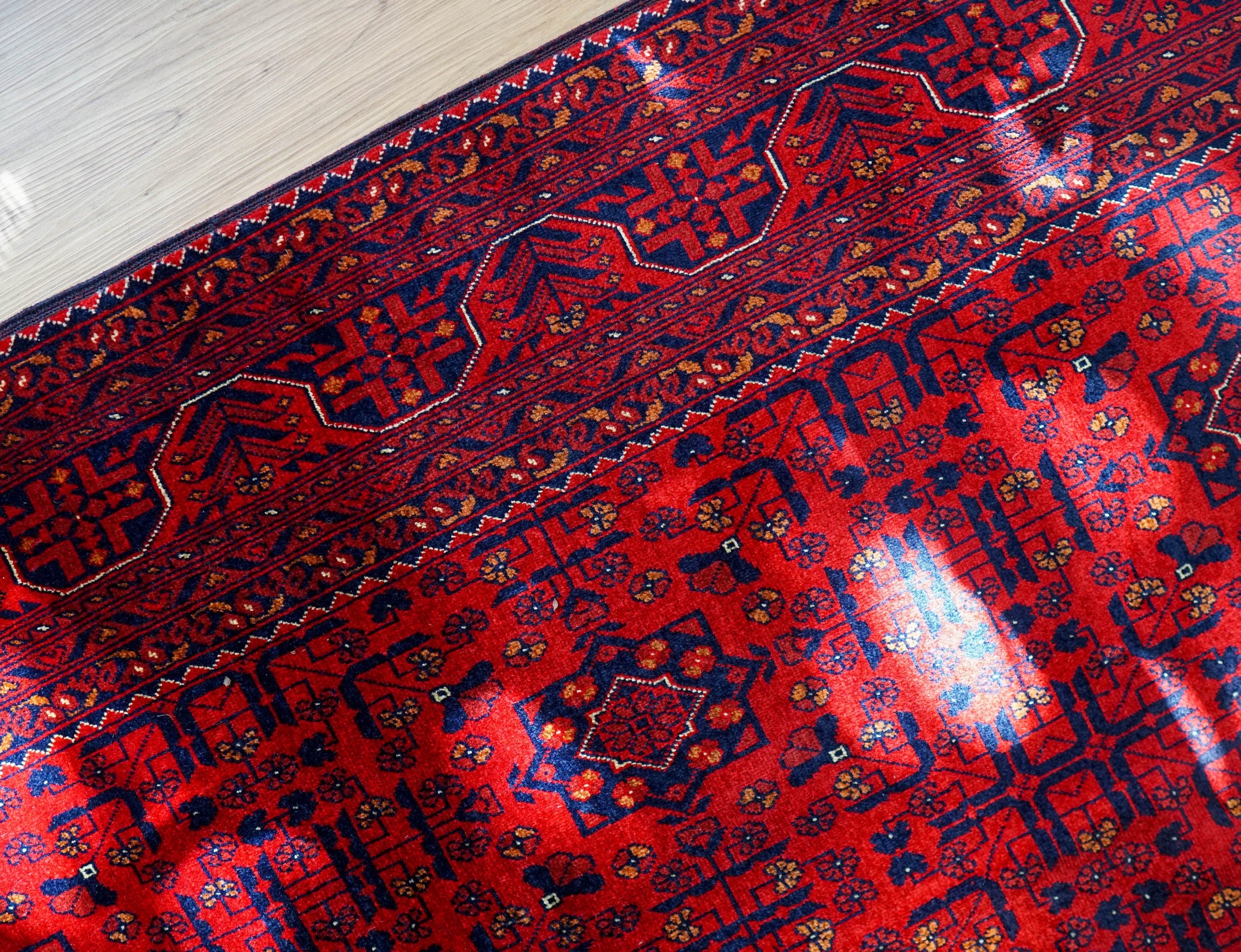  アフガニスタン絨毯 カールモハメディ ビルジククオリティ 240×180cm