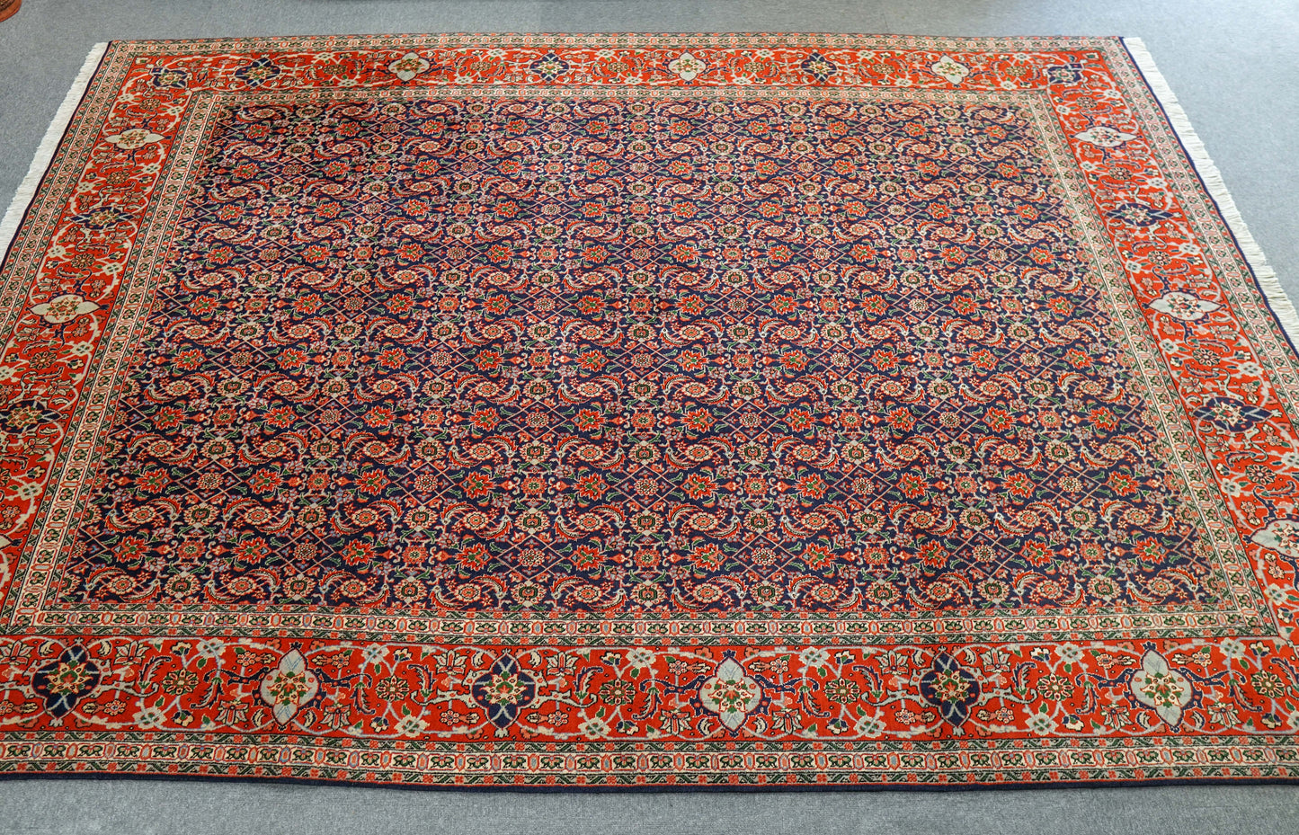 295×202cm ペルシャ手織り絨毯タブリーズ産 Decorworks