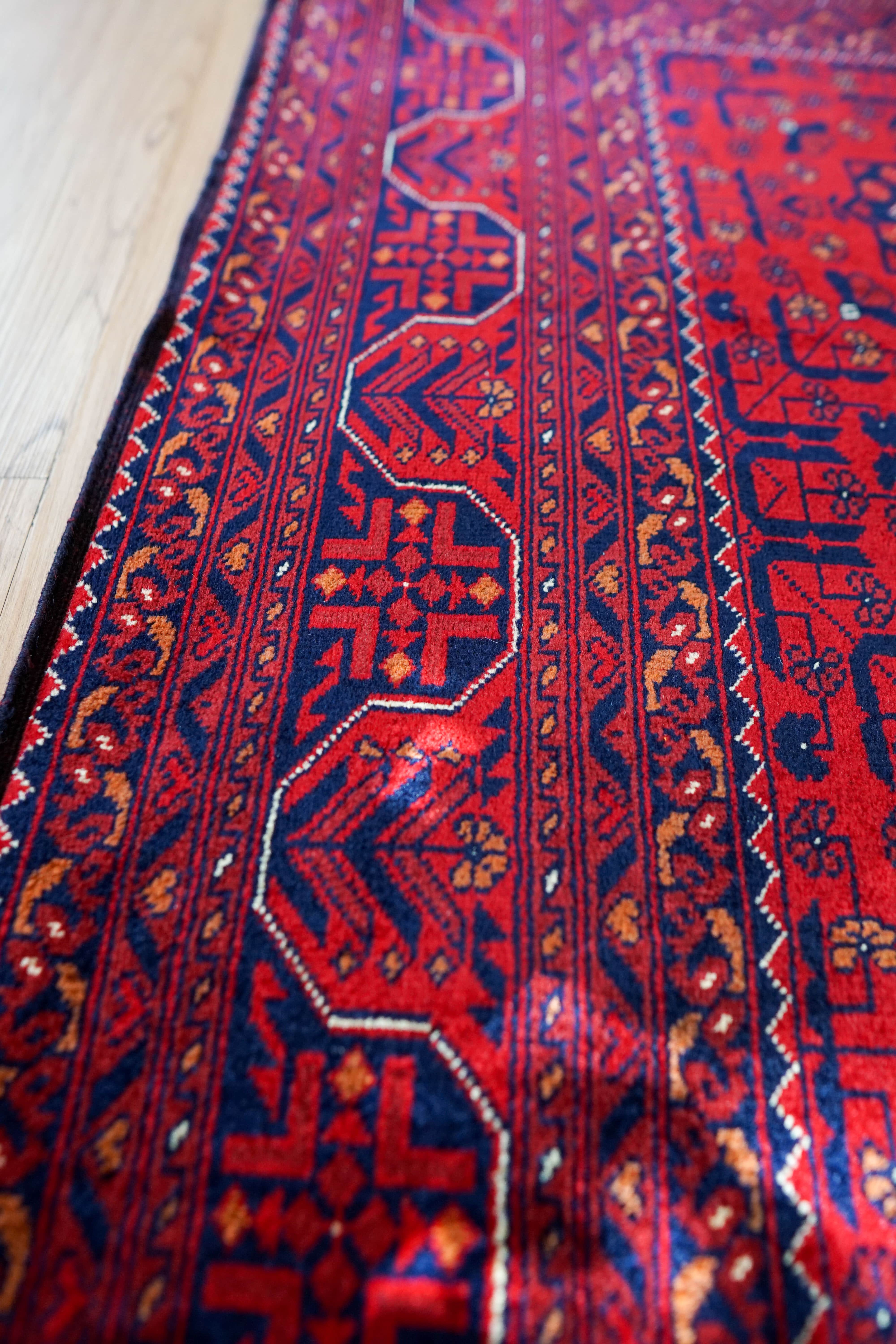 アフガニスタン絨毯 カールモハメディ ビルジククオリティ 240×180cm