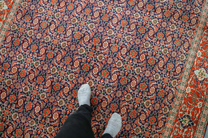 295×202cm ペルシャ手織り絨毯タブリーズ産 Decorworks