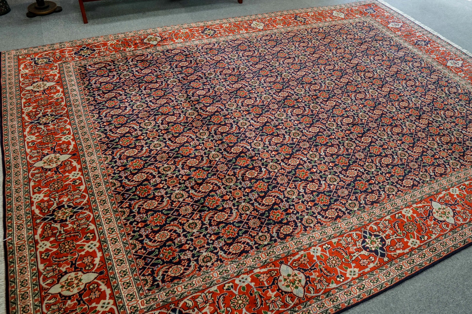295×202cm ペルシャ手織り絨毯タブリーズ産 Decorworks