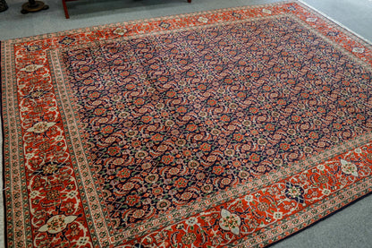 295×202cm ペルシャ手織り絨毯タブリーズ産 Decorworks