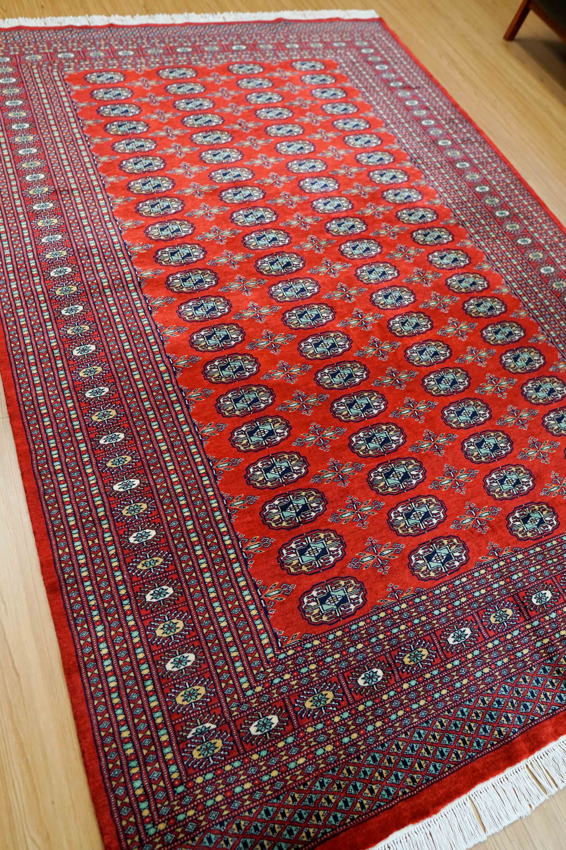  パキスタン手織り絨毯　246×167cm Fine quality