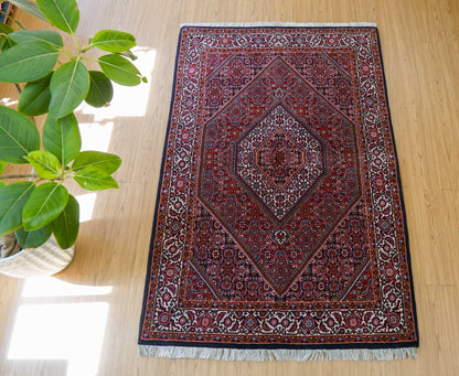 ペルシャ手織り絨毯 ビジャー産 171×113cm｜ ウール リビングサイズ ビジャール - Decorworks
