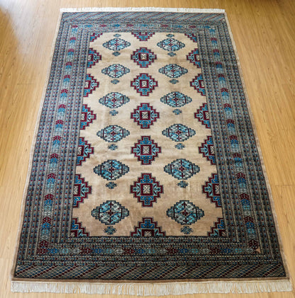  パキスタン手織り絨毯 246×160cm Fine Quality 11/22