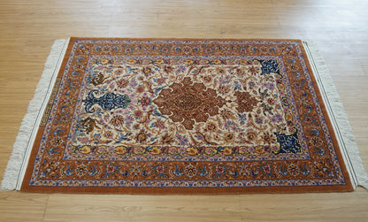 ペルシャ絨毯イスファハン サハラク房 163×110cm