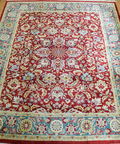  パキスタン手織り絨毯 310×250cm｜高密度ダブルノット 上質ウール
