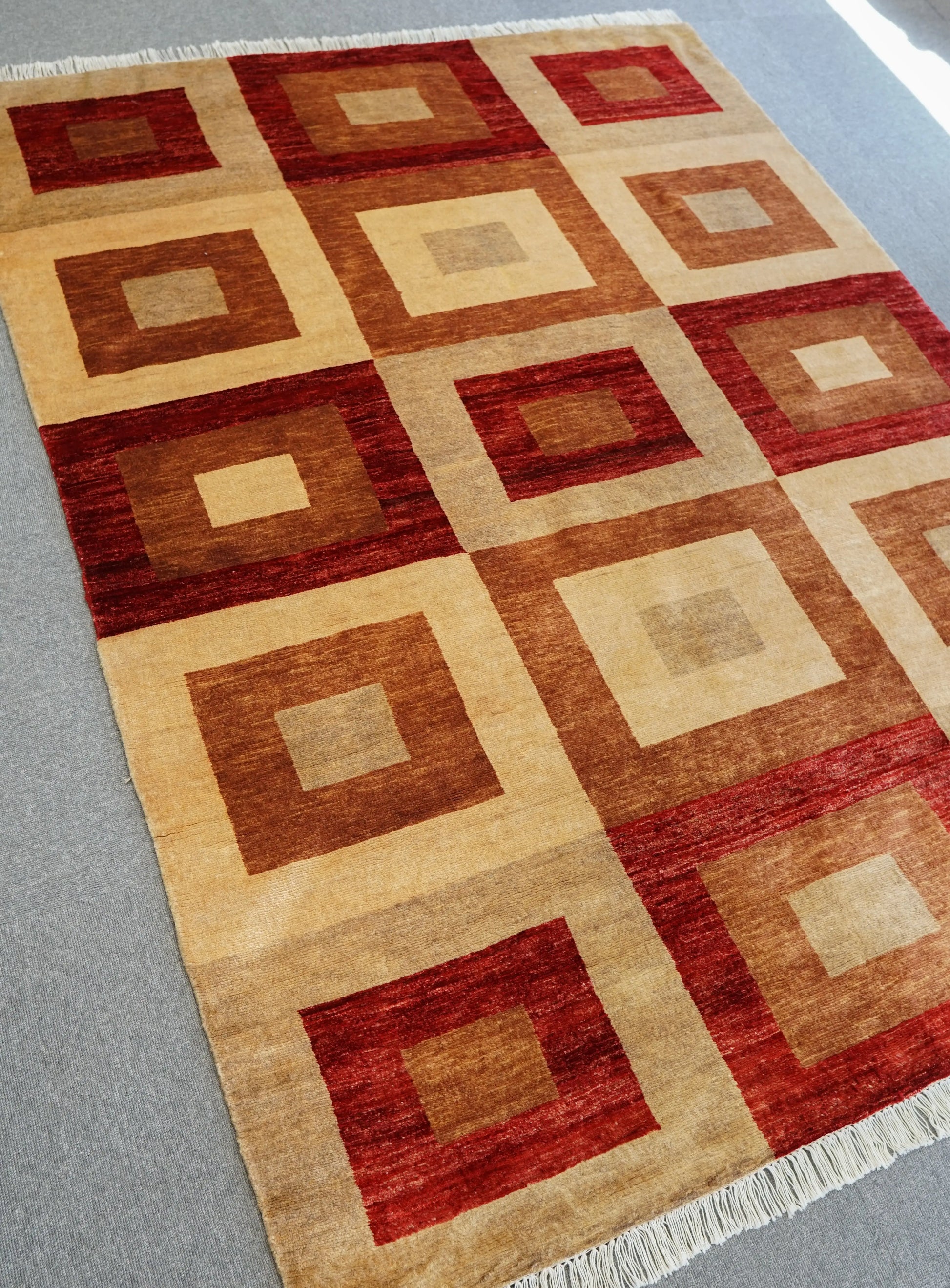 200×146cm  手織り ギャッベ Decorworks