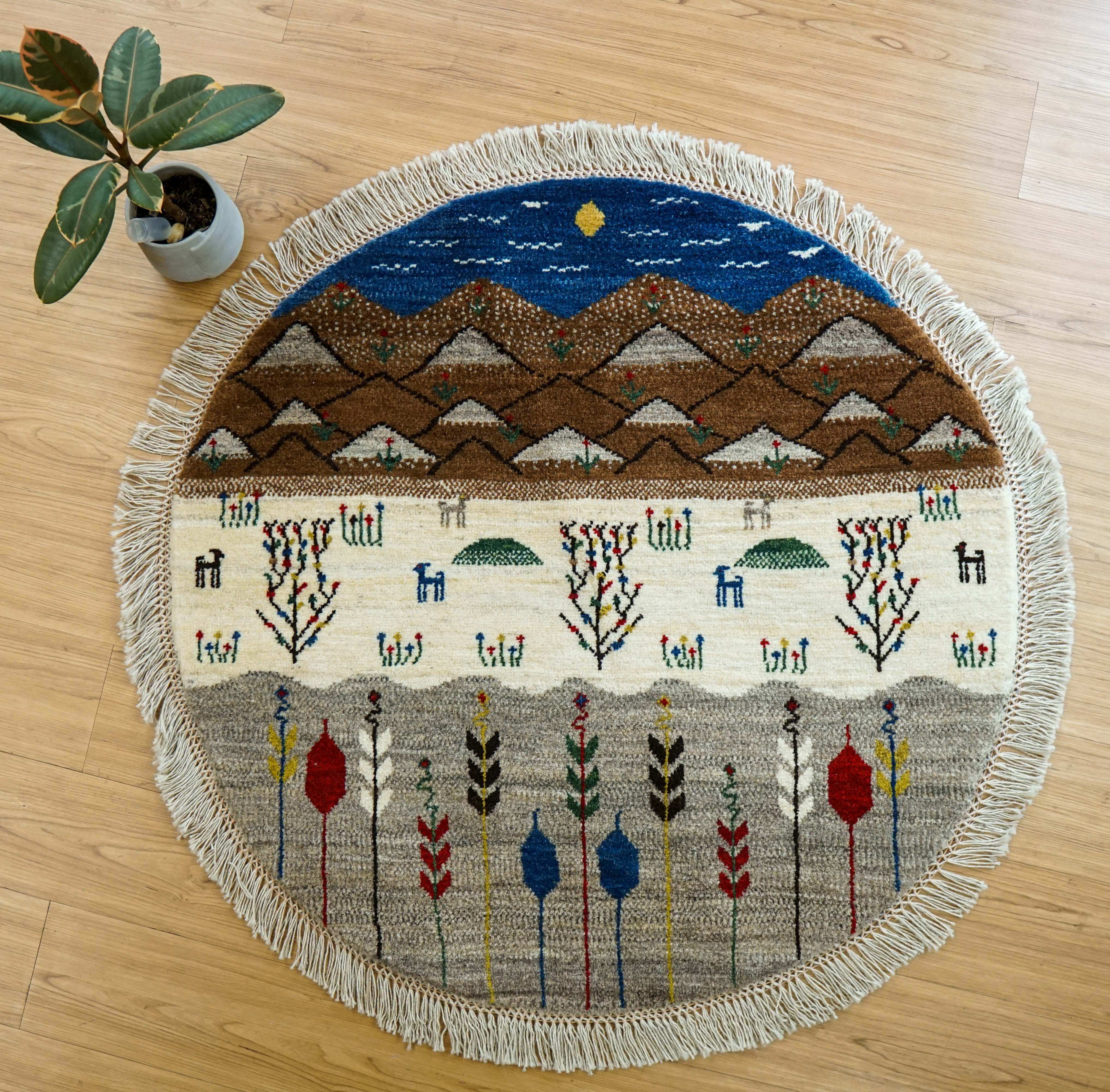 ギャッベ（GABBEH）コレクション｜伝統と歴史を楽しむ手織り絨毯