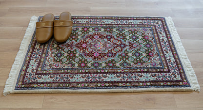 90×59cm   ペルシャ 手織り絨毯 Decorworks