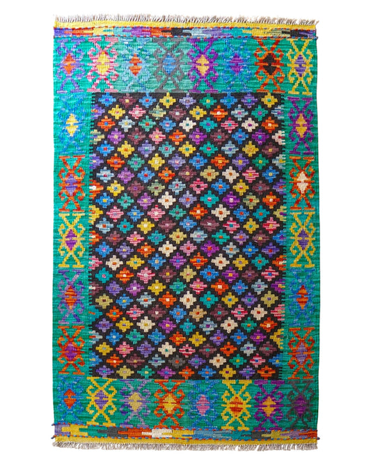  149×102cm　　アフガニスタン手織りキリム　　　