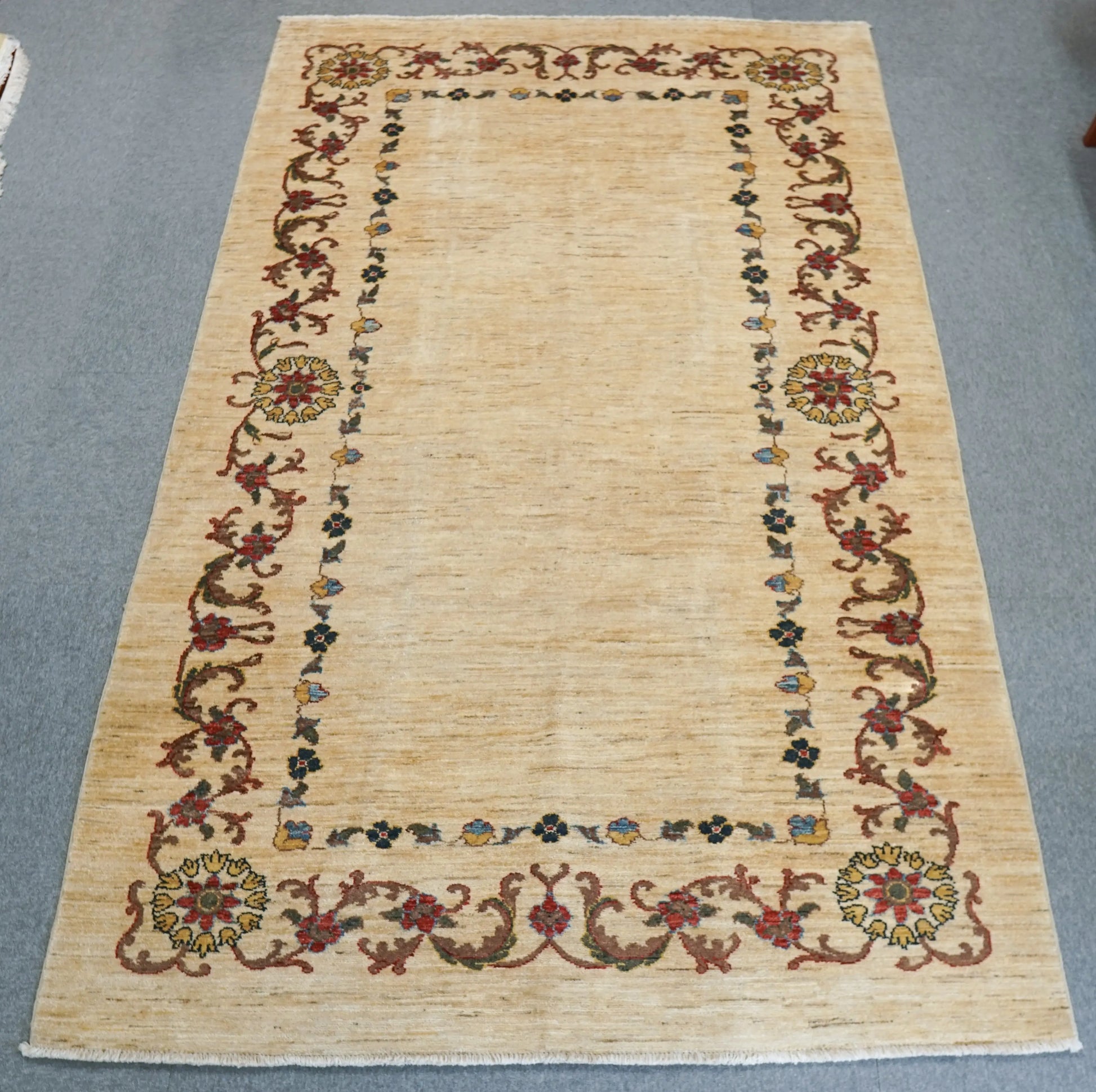 250×152cm  ガズニウール手織りギャッベ パキスタン 絨毯 - Decorworks