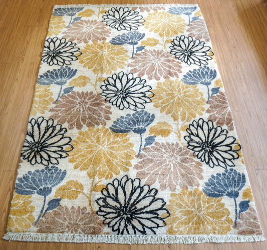  アフガニスタン手織りギャッベ 202×140cm