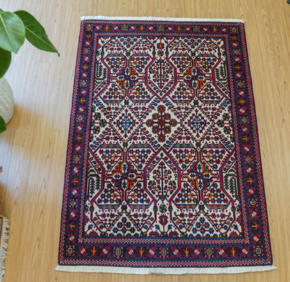  ペルシャ絨毯 カシャーン 157×110cm