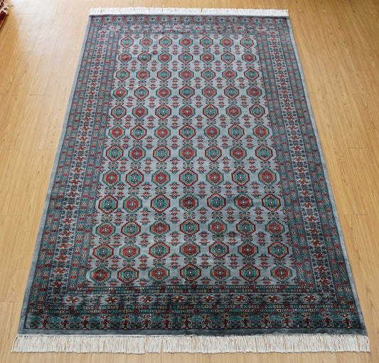 パキスタン手織り絨毯 239×155cm