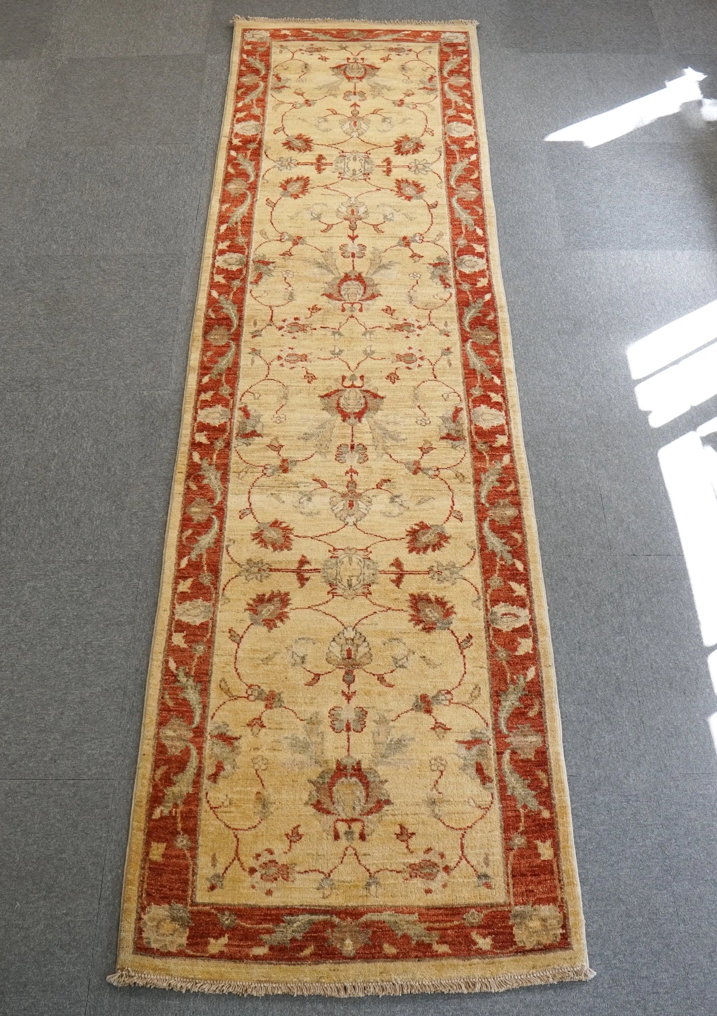 305×79cm ガズニーウール 手織り ギャッベ Decorworks