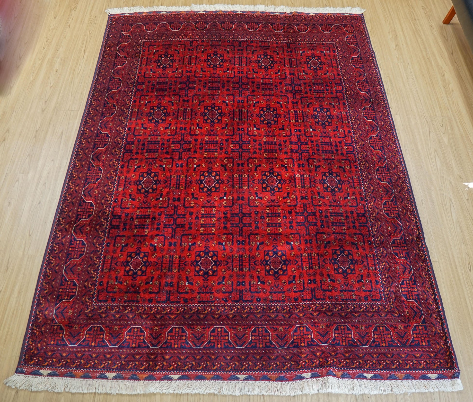  アフガニスタン絨毯 カールモハメディ ビルジククオリティ 240×180cm