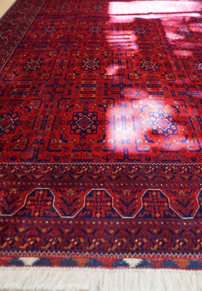  アフガニスタン絨毯 カールモハメディ ビルジククオリティ 240×180cm