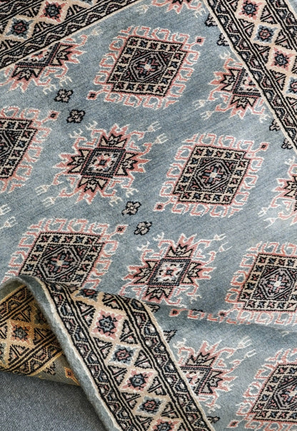 144×92cm【パキスタン手織り絨毯】 Decorworks
