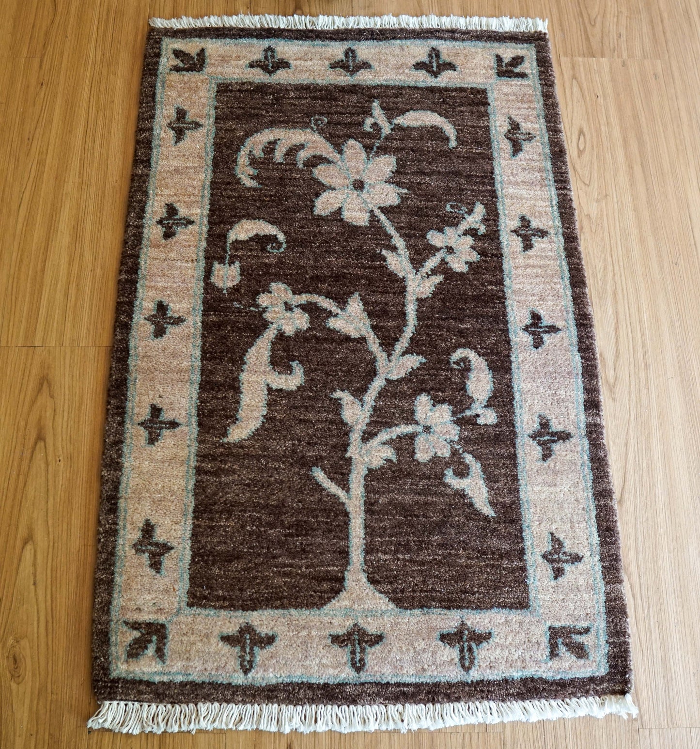  パキスタン手織りギャッベ94×60cm