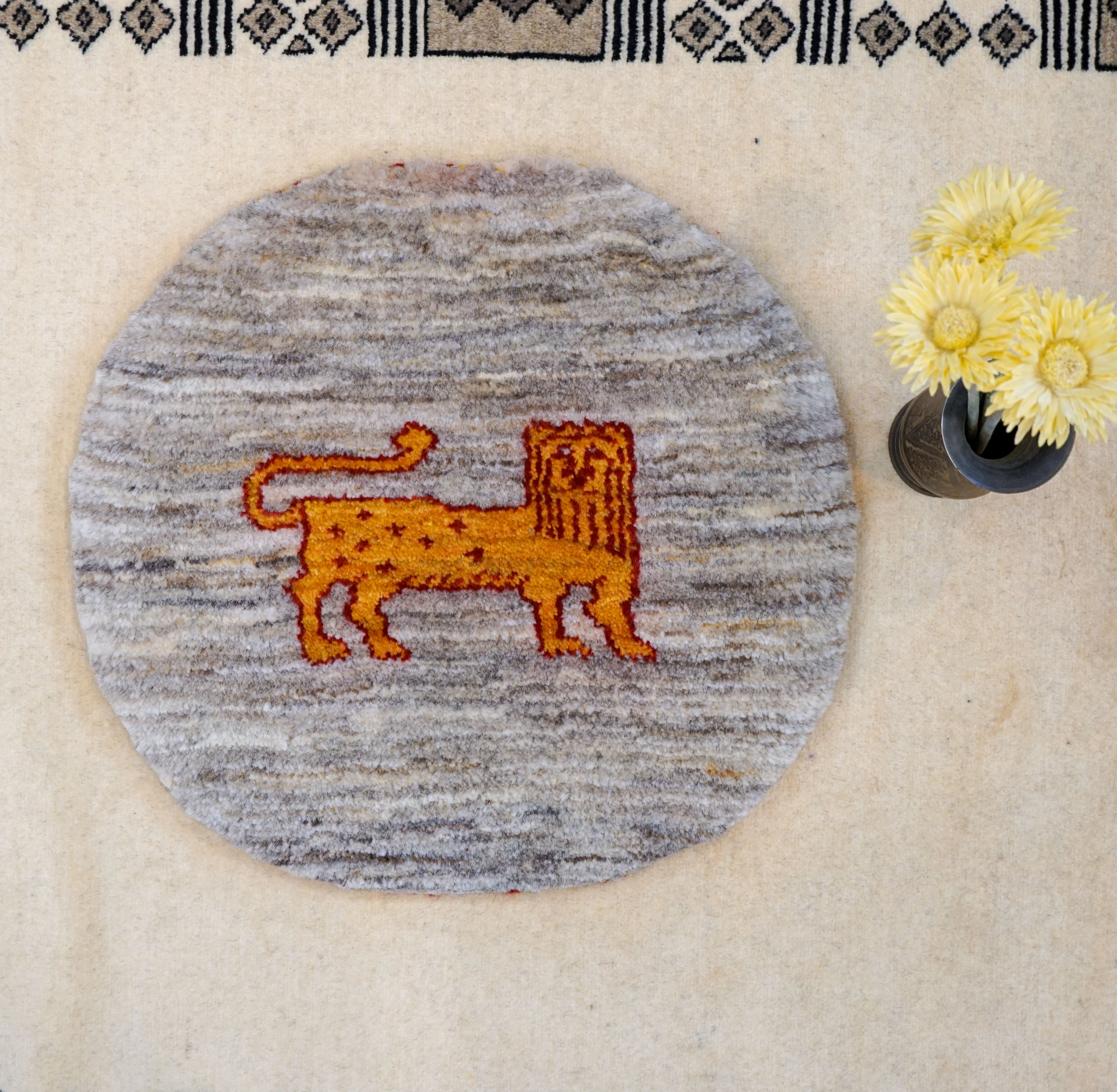 ギャッベ カシュクリ族 40×40cm 1839 – Decorworks