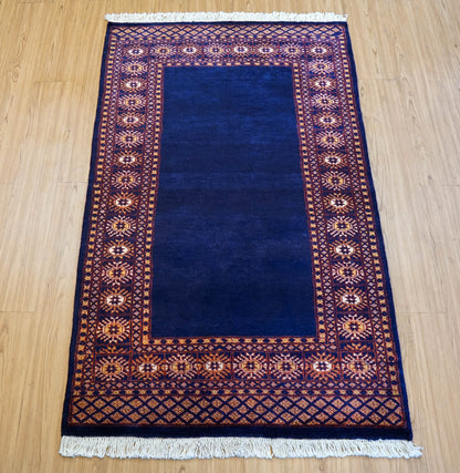  パキスタン手織り絨毯 157×97cm