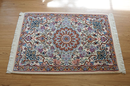 Collection 90×60cm ペルシャ手織り絨毯 ナイン産