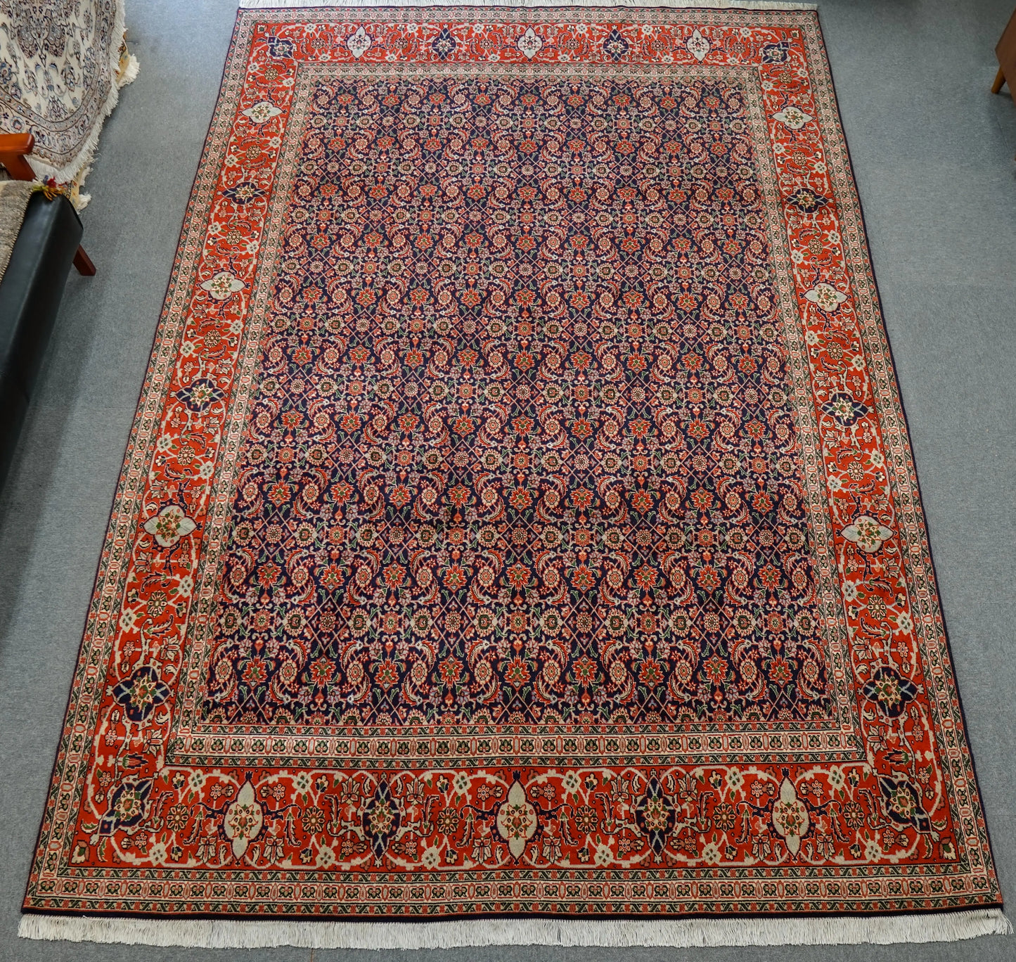 295×202cm ペルシャ手織り絨毯タブリーズ産 Decorworks