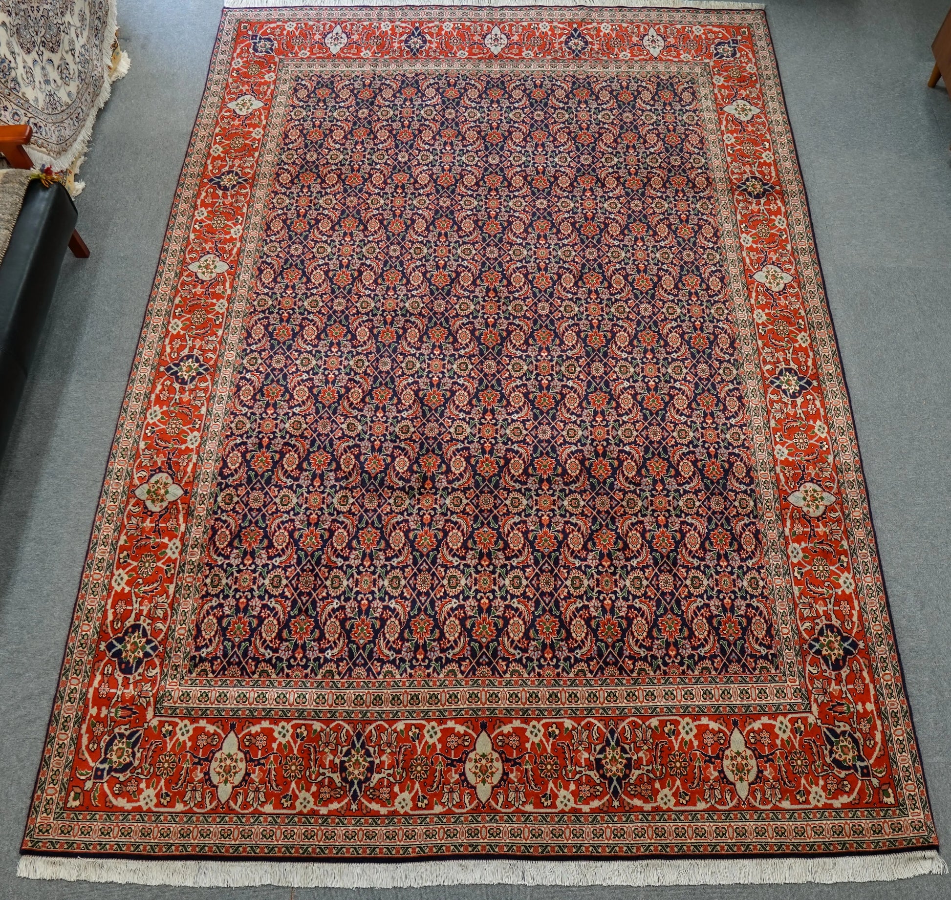 295×202cm ペルシャ手織り絨毯タブリーズ産 Decorworks