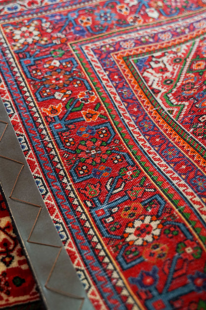  ペルシャ絨毯 ジョーザン産 165×108cm  伝統の花文様が織りなす上質ウールラグ