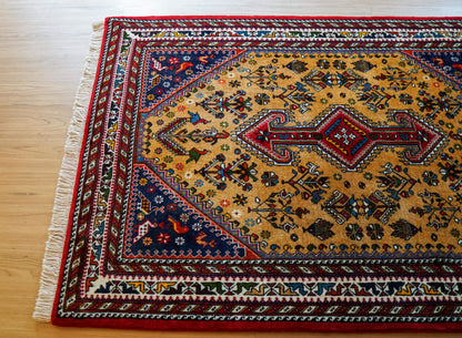 Collection ペルシャ手織り絨毯 アバデ 150×100cm Fine Quality トライバルウールラグ