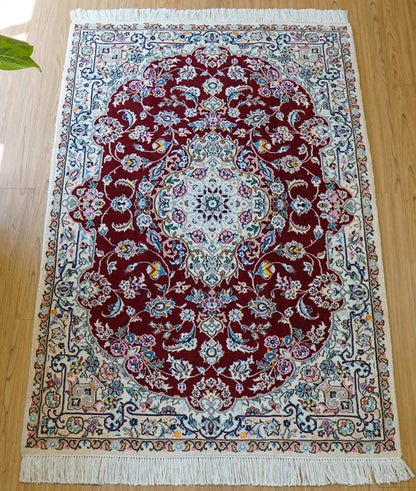  ペルシャ絨毯 ナイン 156×108cm