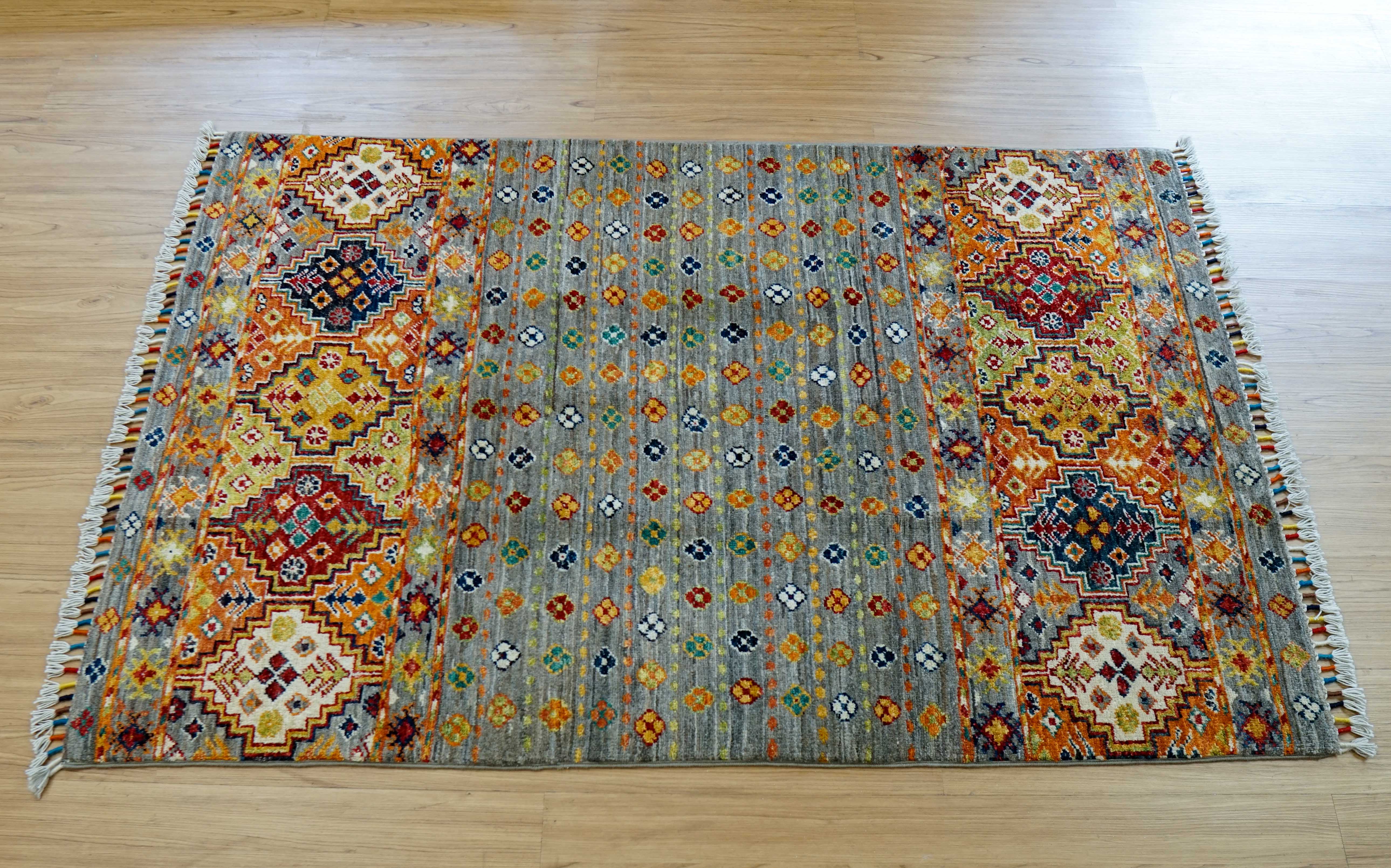 アフガニスタン手織り絨毯 151×97cm ガズニー トライバルラグ – Decorworks