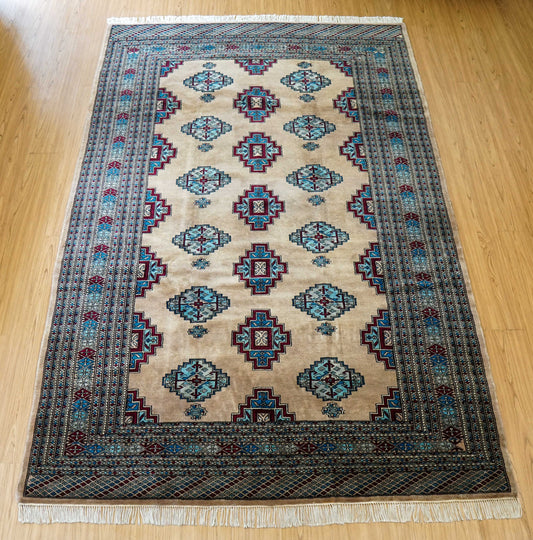  パキスタン手織り絨毯 246×160cm Fine Quality 11/22