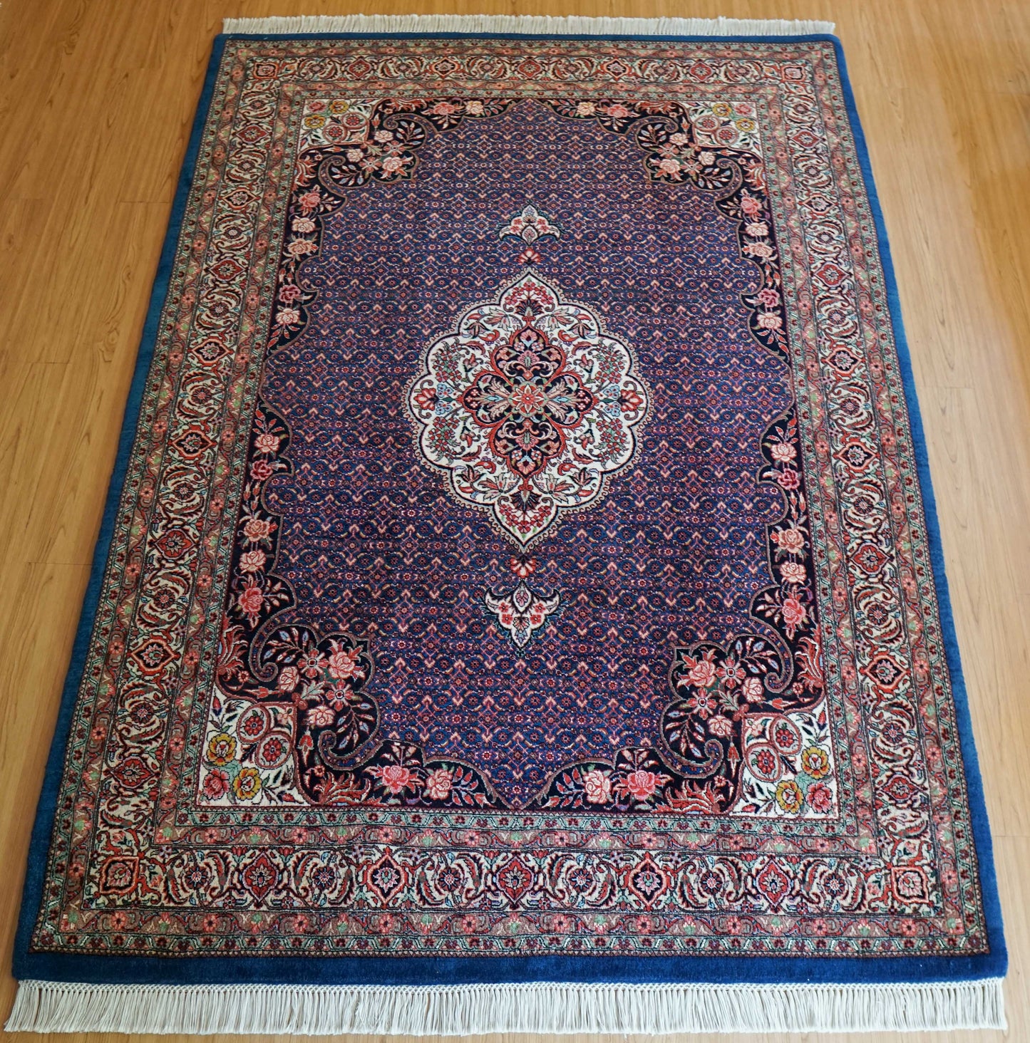  ペルシャ絨毯 ビジャール産 ビジャー 225×154cm タカブ