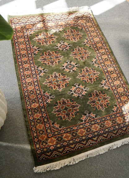 120×80cm パキスタン手織り絨毯 Decorworks