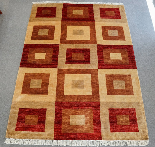 200×146cm  手織り ギャッベ Decorworks